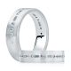 A Jaffe Classic 18 Karat  Diamond Wedding Ring GR0994