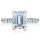 Tacori HT254625EC9X7 18 Karat Petite Crescent Engagement Ring