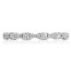 HT2558B Platinum Tacori Petite Crescent Diamond Wedding Ring