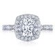 Tacori HT2560CU75 18 Karat Petite Crescent Engagement Ring