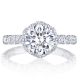 Tacori HT257225RD8W 18 Karat Petite Crescent Engagement Ring