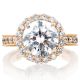 Tacori HT2605RD95PK 18 Karat Pretty In Pink Engagement Ring