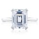 HT2625EC105X85 Platinum Tacori RoyalT Engagement Ring