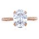 HT2627OV95x75PK Platinum Tacori RoyalT Engagement Ring