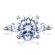 Tacori HT2628RD10 18 Karat RoyalT Engagement Ring