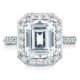 Tacori HT2650EC105X85 18 Karat RoyalT Engagement Ring