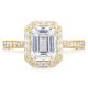Tacori HT2650EC85X65Y 18 Karat RoyalT Engagement Ring