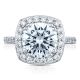 HT2652CU95 Platinum Tacori RoyalT Engagement Ring