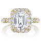 Tacori HT2653EC95X75Y 18 Karat RoyalT Engagement Ring