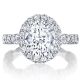 Tacori HT2653OV10X85 18 Karat RoyalT Engagement Ring