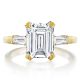 Tacori HT2657EC95X75Y 18 Karat RoyalT Engagement Ring