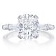 Tacori HT2657OV10X85 18 Karat RoyalT Engagement Ring