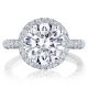 Tacori HT2670RD10 Platinum RoyalT Engagement Ring