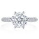 Tacori HT2676RD85 Platinum RoyalT Engagement Ring
