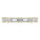 Tacori HT2682Y65 18K Classic Crescent RoyalT Diamond Eternity Wedding Ring