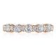 Tacori HT2683PK65 18 Karat Classic Crescent RoyalT Multi-Size Diamond Eternity Wedding Ring