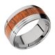 Lashbrook 10F2S15/HARDWOOD Titanium Wedding Ring or Band