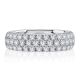 A.JAFFE 18 Karat Metropolitan Diamond Stackable Ring WRC1116E