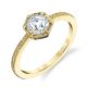 Parade Lumiere Bridal 18 Karat Diamond Engagement Ring LMBR3898