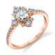 Parade Lumiere Bridal Platinum Diamond Engagement Ring LMBR3988B