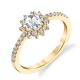 Parade Lumiere Bridal Platinum Diamond Engagement Ring LMBR3989/R
