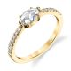 Parade Lumiere Bridal Platinum Diamond Engagement Ring LMBR3997