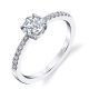Parade Lumiere Bridal Platinum Diamond Engagement Ring LMBR3998/R