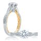A.JAFFE 18 Karat Classic Engagement Ring ME2031Q