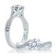 A.JAFFE Platinum Classic Engagement Ring ME2038Q