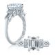 A.JAFFE Platinum Classic Engagement Ring ME2110Q