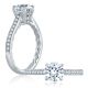 A.JAFFE 14 Karat Classic Engagement Ring ME2116Q