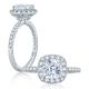 A.JAFFE 18 Karat Classic Engagement Ring ME2169Q