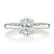 A.JAFFE Platinum Classic Engagement Ring MECOV2334Q