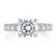 A.JAFFE 18 Karat Metropolitan Engagement Ring MECRD2348Q