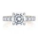 A.JAFFE Platinum Metropolitan Engagement Ring MECRD2348Q