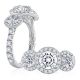 A Jaffe Platinum Three-Stone Engagement Ring MECXRD2393Q