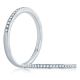A Jaffe Classic Platinum Diamond Wedding Ring MR1557