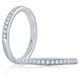 A Jaffe Classic 14 Karat Diamond Wedding Ring MR1569