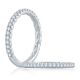 A.JAFFE Platinum Classic Diamond Wedding Ring MR2135Q