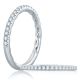 A.JAFFE Platinum Classic Diamond Wedding Ring MR2168Q