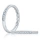 A.JAFFE Platinum Classic Diamond Wedding Ring MR2184Q
