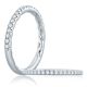 A.JAFFE Platinum Classic Diamond Wedding Ring MR2202Q