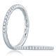 A.JAFFE Platinum Classic Diamond Wedding Ring MR2203Q