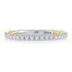A.JAFFE 18 Karat Classic Diamond Wedding Ring MRCOV2334Q