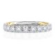 A.JAFFE Platinum Classic Diamond Wedding Ring MRCOV2348Q