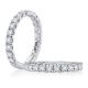 A.JAFFE Platinum Classic Diamond Wedding Ring MRCXRD2393Q