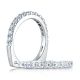A.JAFFE Metropolitan Collection Signature 14 Karat Diamond Wedding Ring MRS168 / 65