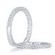A.JAFFE 18 Karat Signature Diamond Wedding Ring MRS762Q