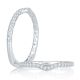 A.JAFFE 18 Karat Signature Diamond Wedding Ring MRS767Q