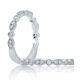 A.JAFFE Platinum Signature Diamond Wedding Ring MRS828